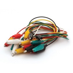 10 Alligator Clips (Multicolor set)