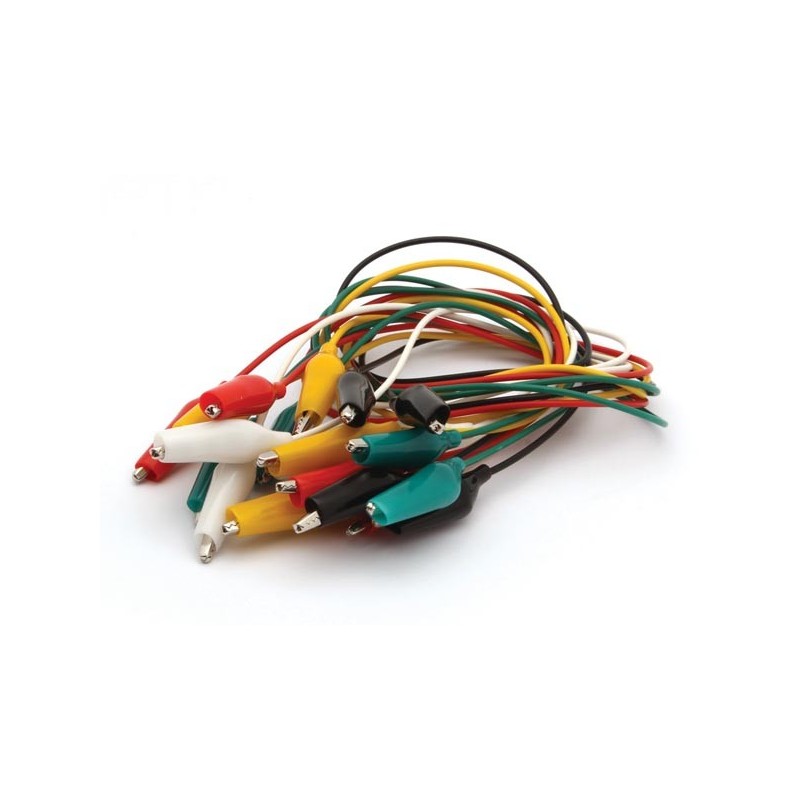10 Alligator Clips (Multicolor set)
