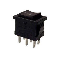 Rocker Switch DPDT 6 Pin