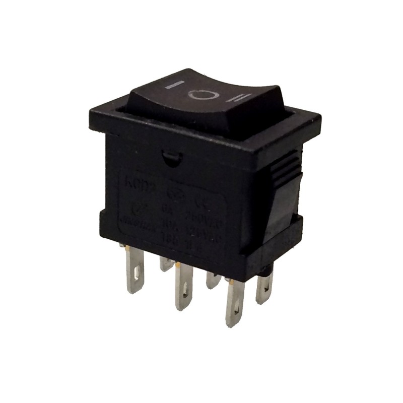 Rocker Switch DPDT 6 Pin