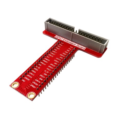 Raspberry Pi 2, A+ & B+ 40 Pin Wedge T Breakout Board