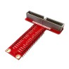 Raspberry Pi 2, A+ & B+ 40 Pin Wedge T Breakout Board