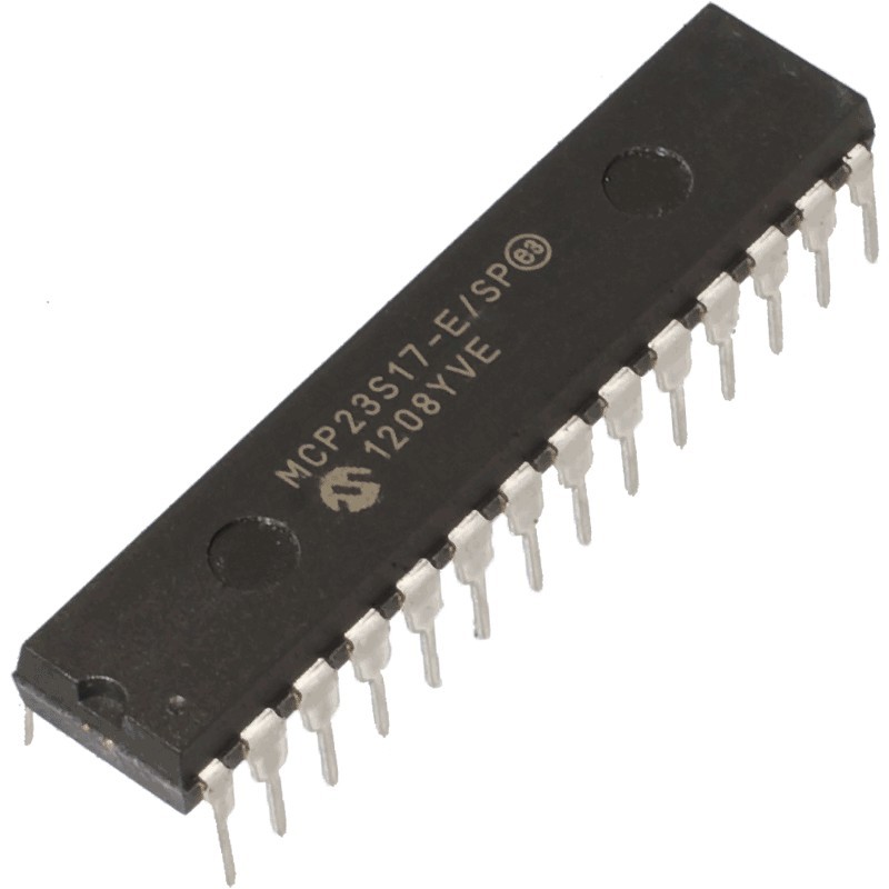 16 Port Expander: SPI MCP23S17