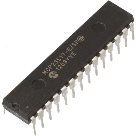 16 Port Expander: SPI MCP23S17
