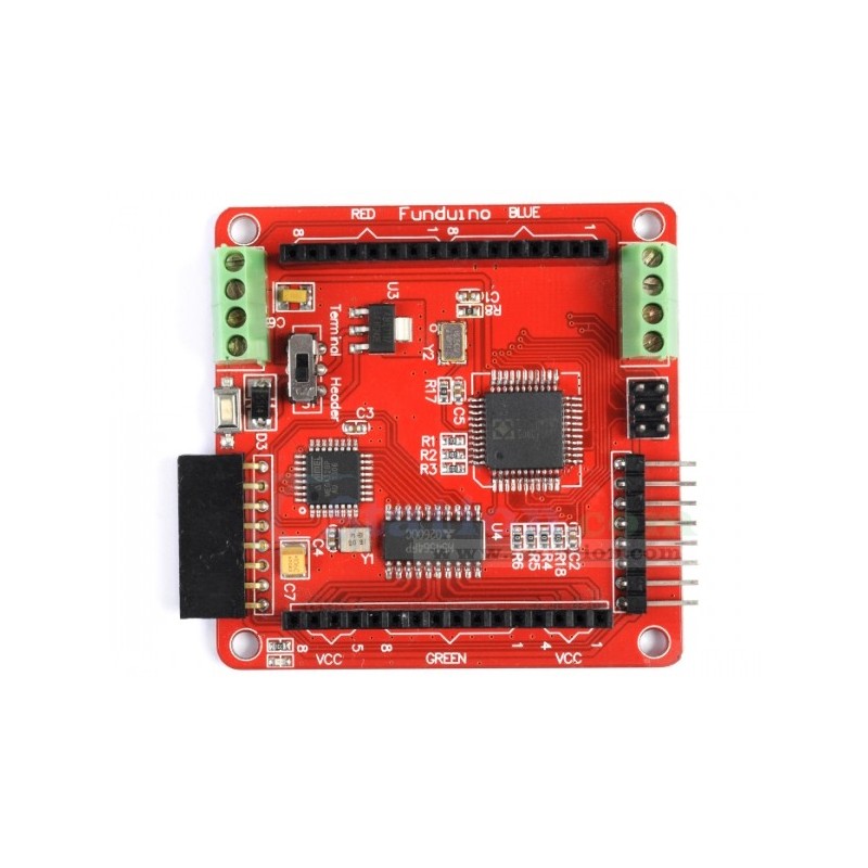 8x8 RGB LED Matrix Serial Control Board
