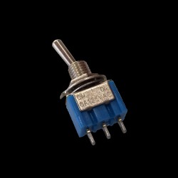 Metal Toggle Switch:  SPDT