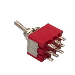 9 Pin Toggle Switch: 3PDT