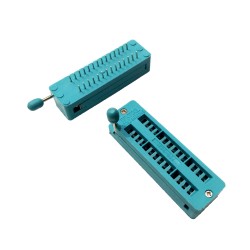 28 Pin ZIF Socket (Zero Insertion Force)