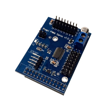 Raspberry Pi Servo / PWM Hat - 16 Channel