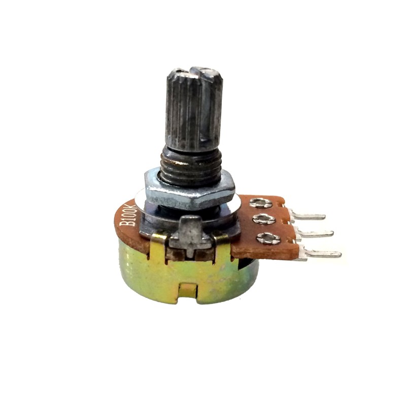 B100K Linear 100K Ohm Taper Potentiometer