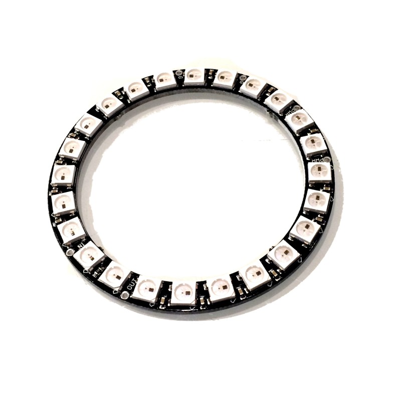 24 x WS2812 5050 RGB LED with Integrated Drivers (Neopixel Compatible)