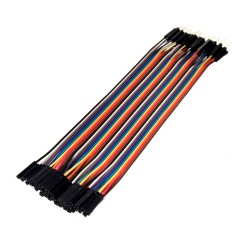 40 Pin Jumper Cable: Male to Female