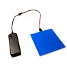 Cuttable Blue EL Panel + Battery Pack