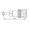 Male BNC to Male RCA Adapter