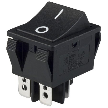 Rocker Switch DPST 4 Pin