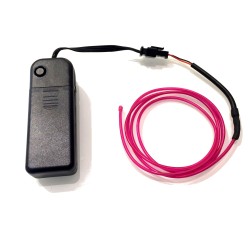 Purple EL Flowing Effect Wire with Inverter