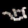 Clear Silicone LED Strip Mounts (5 pack)