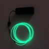 EL Flowing Effect Wire with Inverter - Neon Green