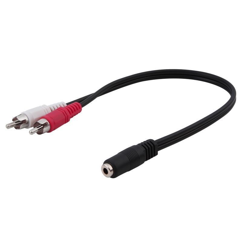 1/8" Stereo to RCA Adapter