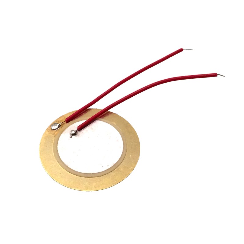 27mm Piezo Element (Vibration / Knock Sensor)