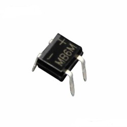 Bridge Rectifier: MB6M 600V 500mA