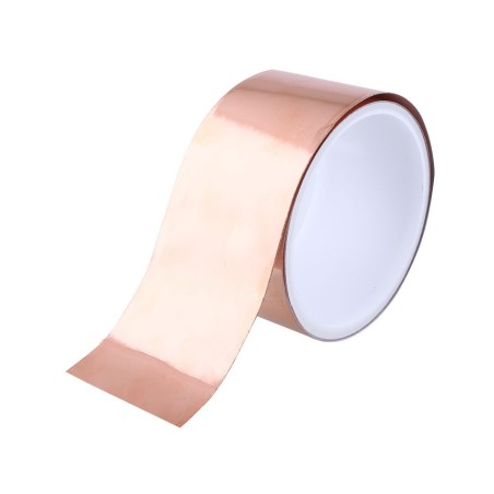 Wide Copper Foil Tape: 50mm ( 6.56 ft / 2m )