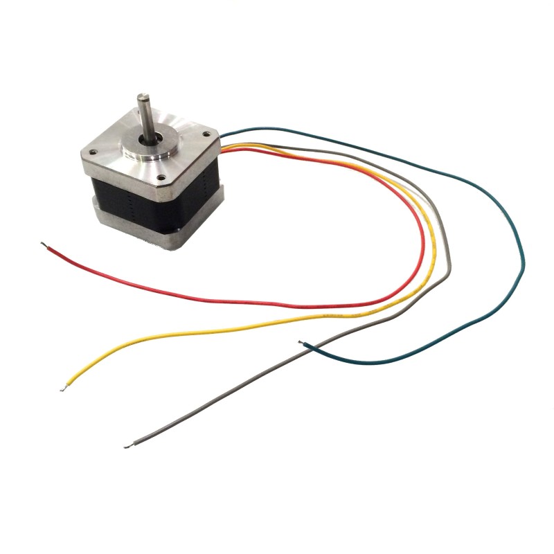 NEMA 17 Stepper Motor with Detachable Wires: 4.8V