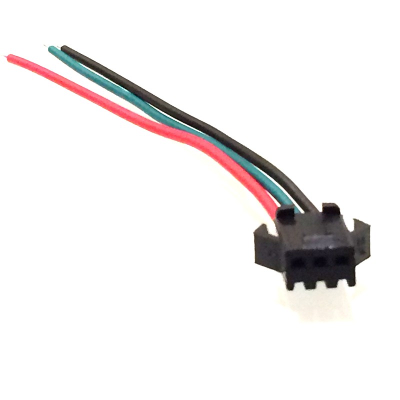 Female 3 pin JST SM Connector (for Programmable LED Strings)