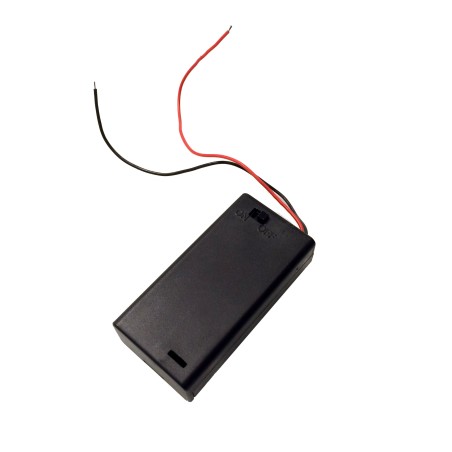 2 AA Battery Holder with ON/OFF switch - 3V