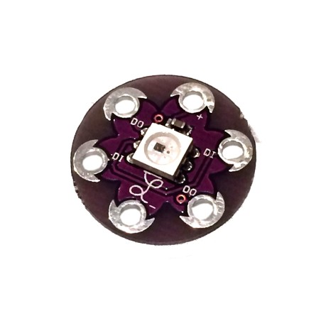 Sewable Pixel RGB LED for Lilypad (Neopixel Compatible)