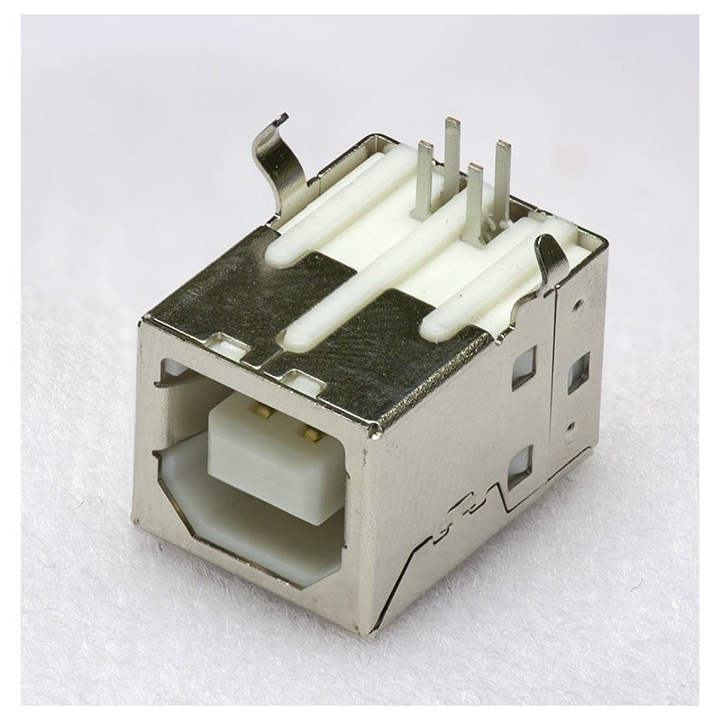 USB B Connector Female Right Angle