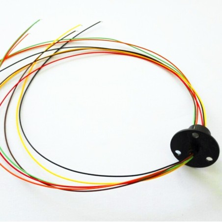 Slip Ring 6 Wires 300 RPM 240VAC 12.5mm