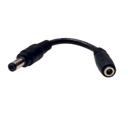 Female 3.5x1.35mm to Male 5.5x2.5mm Adapter