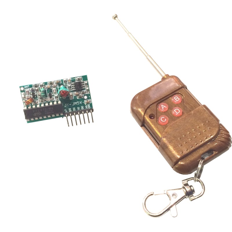 4 Button Remote & Receiver Set