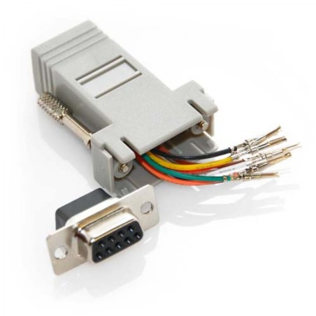 Female DB9 to CAT5