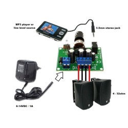 MP3 Amplifier 2x5W
