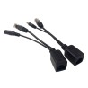 Passive PoE Injector Cable Set (Splitter and Injector Pair)