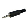 1/8" Stereo Nickel Plated Plug