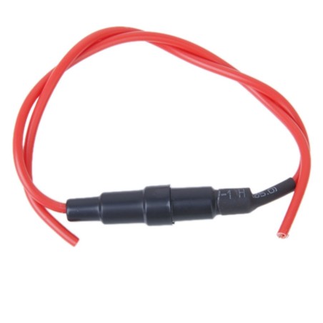 Inline Fuse Holder with Wires