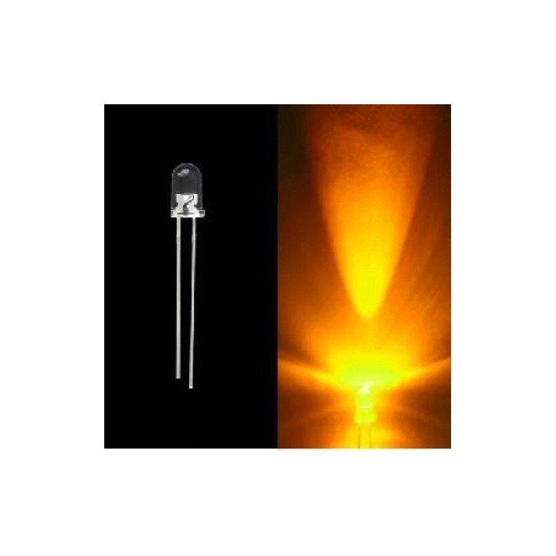 Yellow Flickering LED / Candle LED