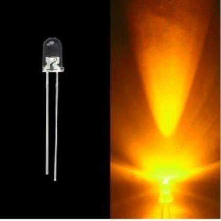 Yellow Flickering LED / Candle LED