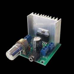 AC/DC 12V 2x15W TDA7297 Version B Digital Audio Amplifier Board Dual-Channel