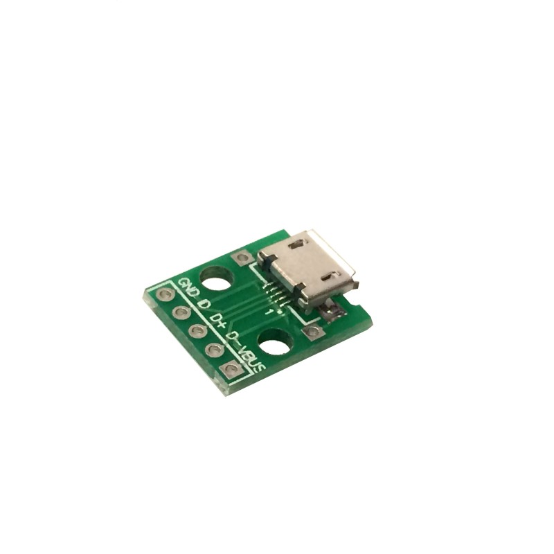 Female MicroUSB Breakout Board