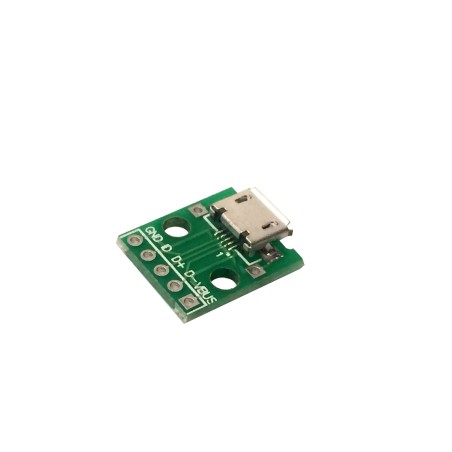 Female MicroUSB Breakout Board