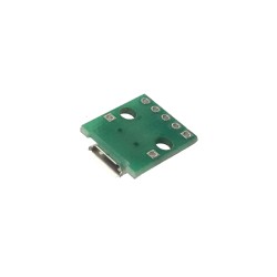 Female MicroUSB Breakout Board