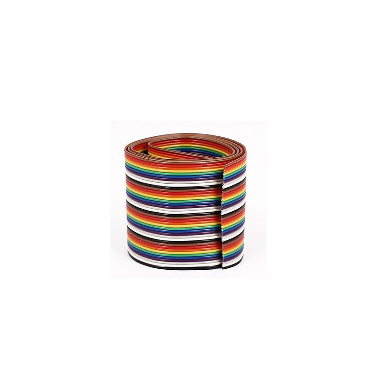 Rainbow 40 Pin Ribbon Cable Wire by the foot