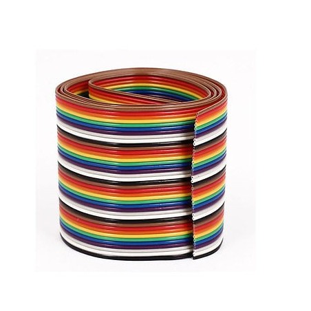 Rainbow 40 Pin Ribbon Cable Wire by the foot