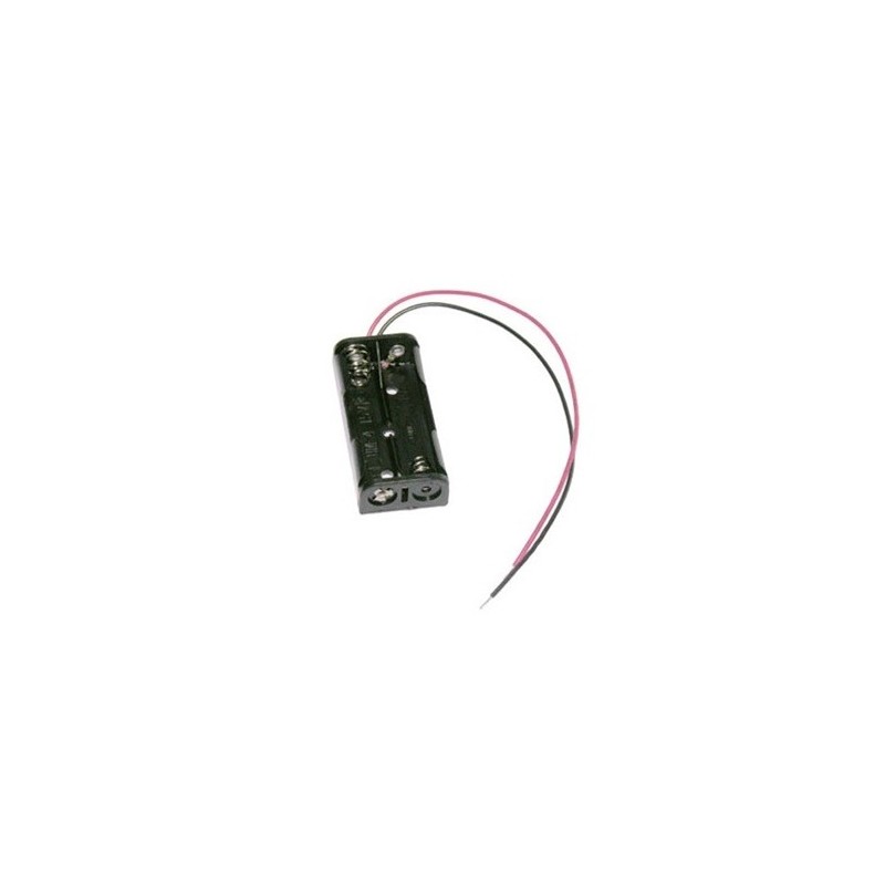 2 AAA Battery Holder with Wires