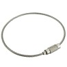 Stainless Steel Cable Loop Key Ring