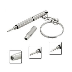 3 in 1 Precision Screwdriver Keychain